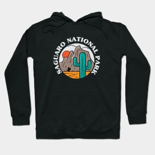 Retro Saguaro National Park Hoodie